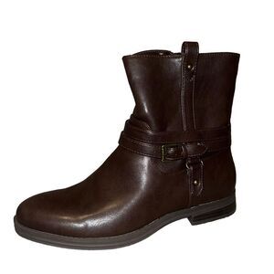 Style  & Co Heel Dark Brown State Heeled Bootie LEFT SHOE ONLY Amputee 7.5M NWT